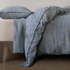 Hale Mercantile Flocca Linen Doona cover SUPER KING