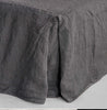 Hale Mercantile Flocca Linen Valance QUEEN