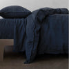 Hale Mercantile Flocca Linen Doona cover SUPER KING