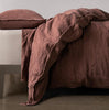 Hale Mercantile Flocca Linen Doona cover SUPER KING