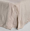 Hale Mercantile Flocca Linen Valance QUEEN