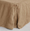 Hale Mercantile Flocca Linen Valance QUEEN