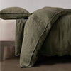 Hale Mercantile Flocca Linen Doona cover SUPER KING