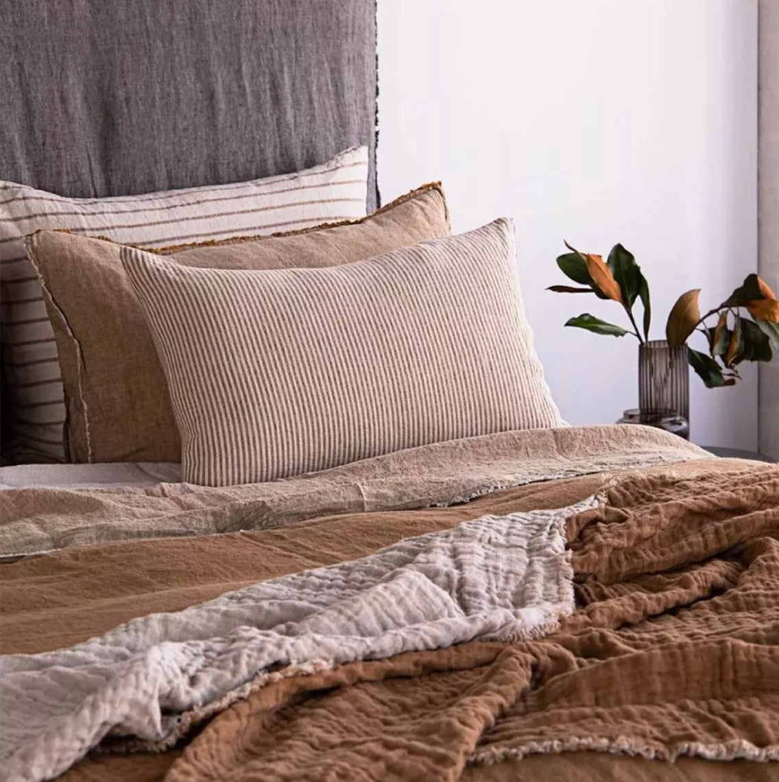 Hale Mercantile Throw Double linen