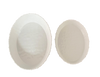 Melamine beaded oval platter L51