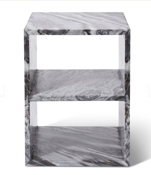 Marble 3 tier side table