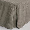 Hale Mercantile Flocca Linen Valance QUEEN