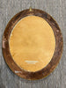 French oval gilt painting