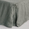 Hale Mercantile Flocca Linen Valance QUEEN