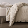 Hale Mercantile Flocca Linen Doona cover SUPER KING