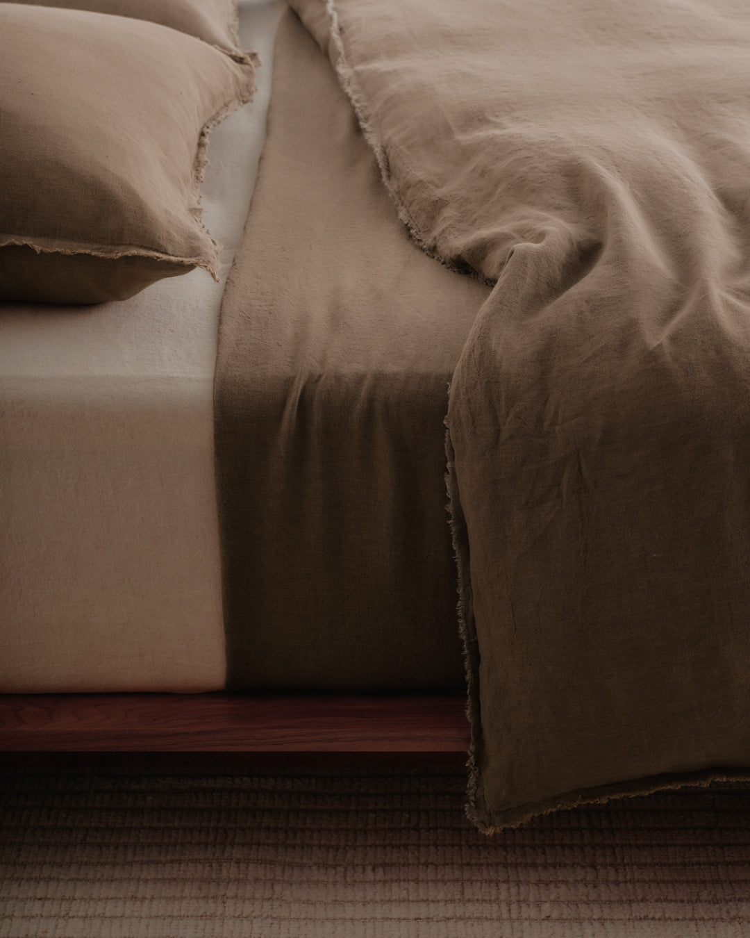 Hale Mercantile Flocca Linen Doona cover DOUBLE
