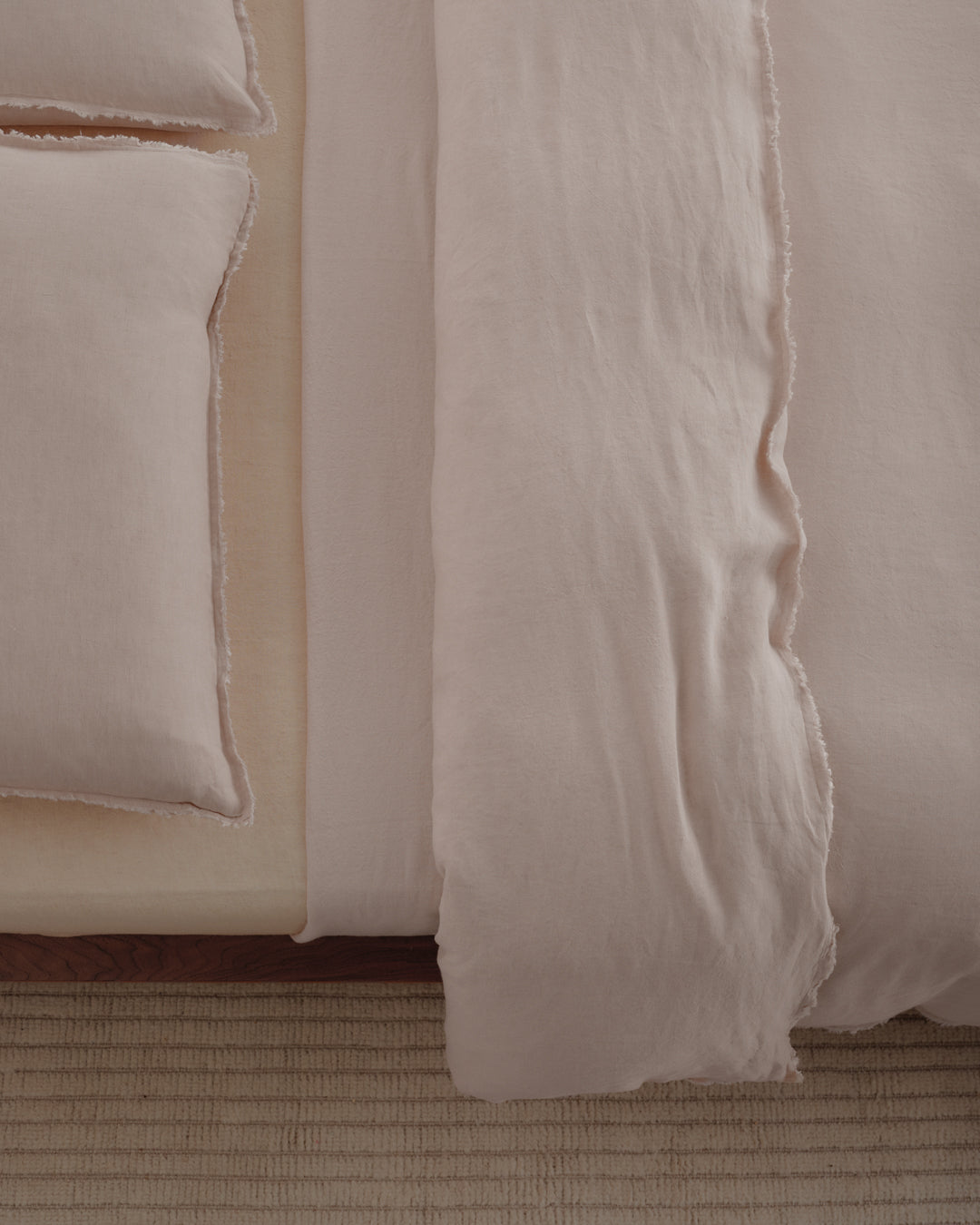 Hale Mercantile Flocca Linen Doona cover SUPER KING