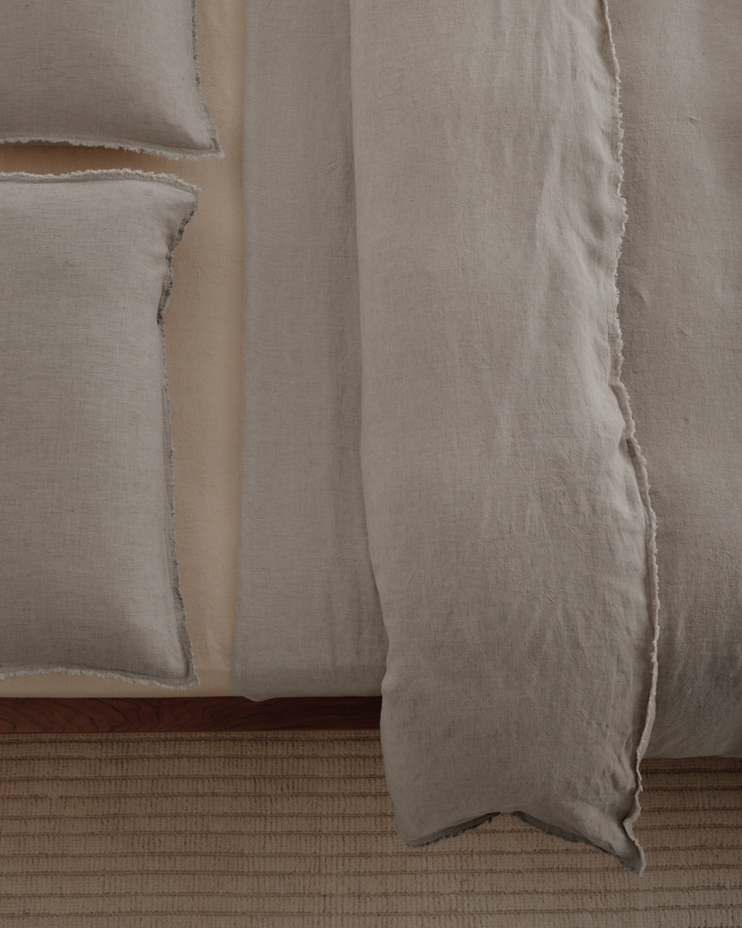Hale Mercantile Flocca Linen Doona cover SUPER KING