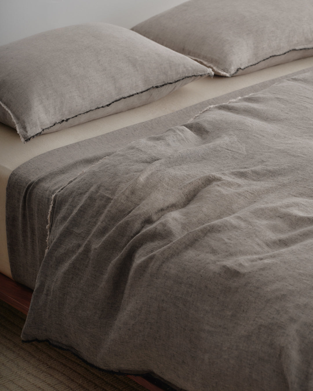 Hale Mercantile Flocca Linen Doona cover DOUBLE