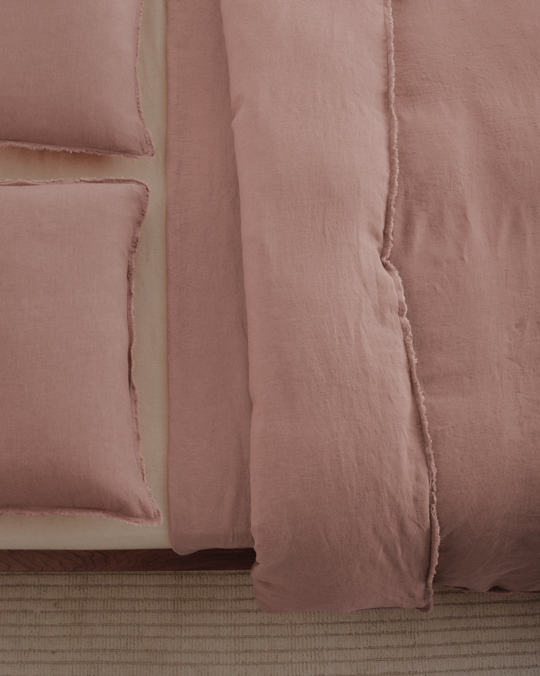 Hale Mercantile Flocca Linen Doona cover SUPER KING