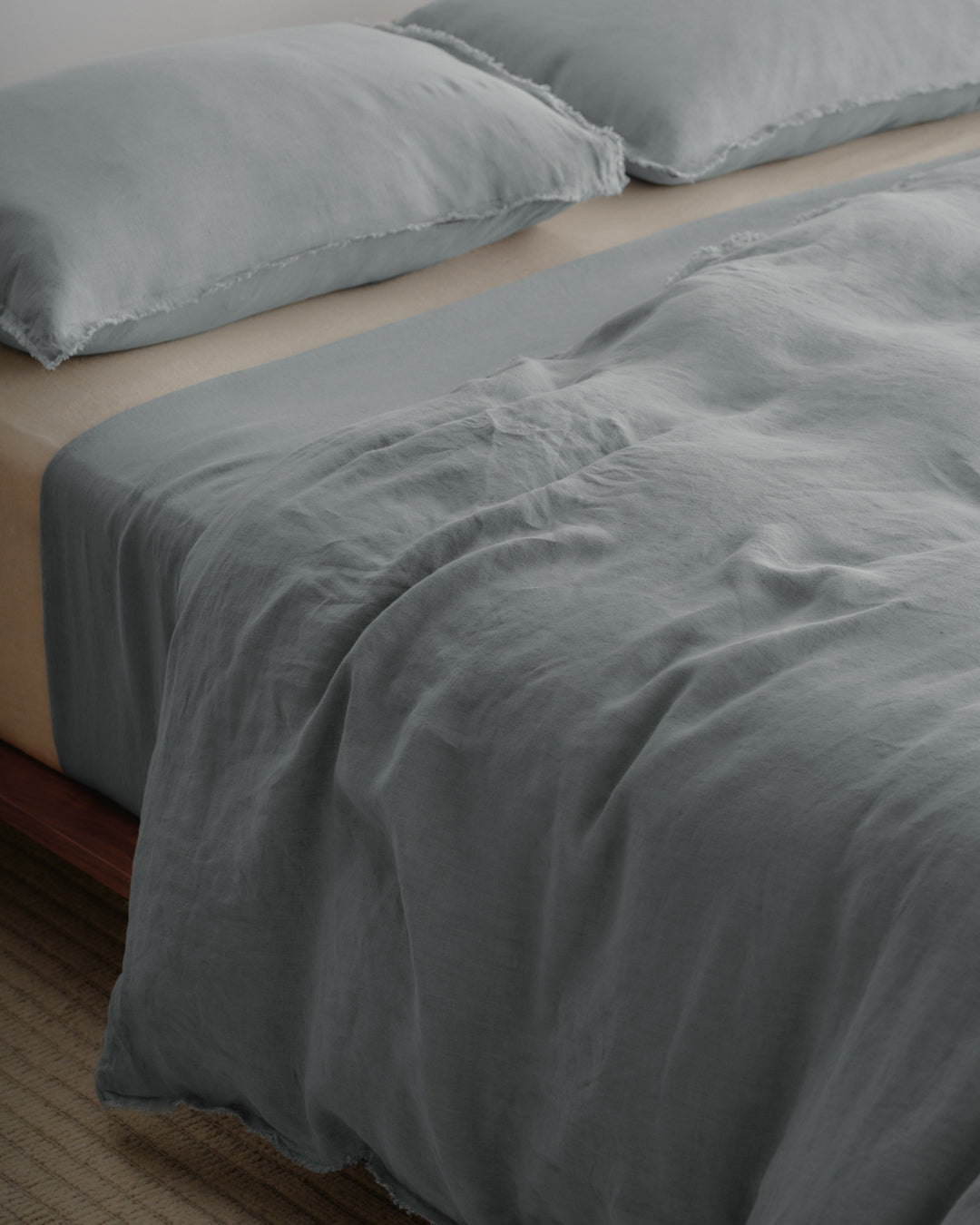 Hale Mercantile Flocca Linen Doona cover DOUBLE