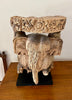 Timber Elephant on stand