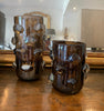 Vase Bubble mocca Medium