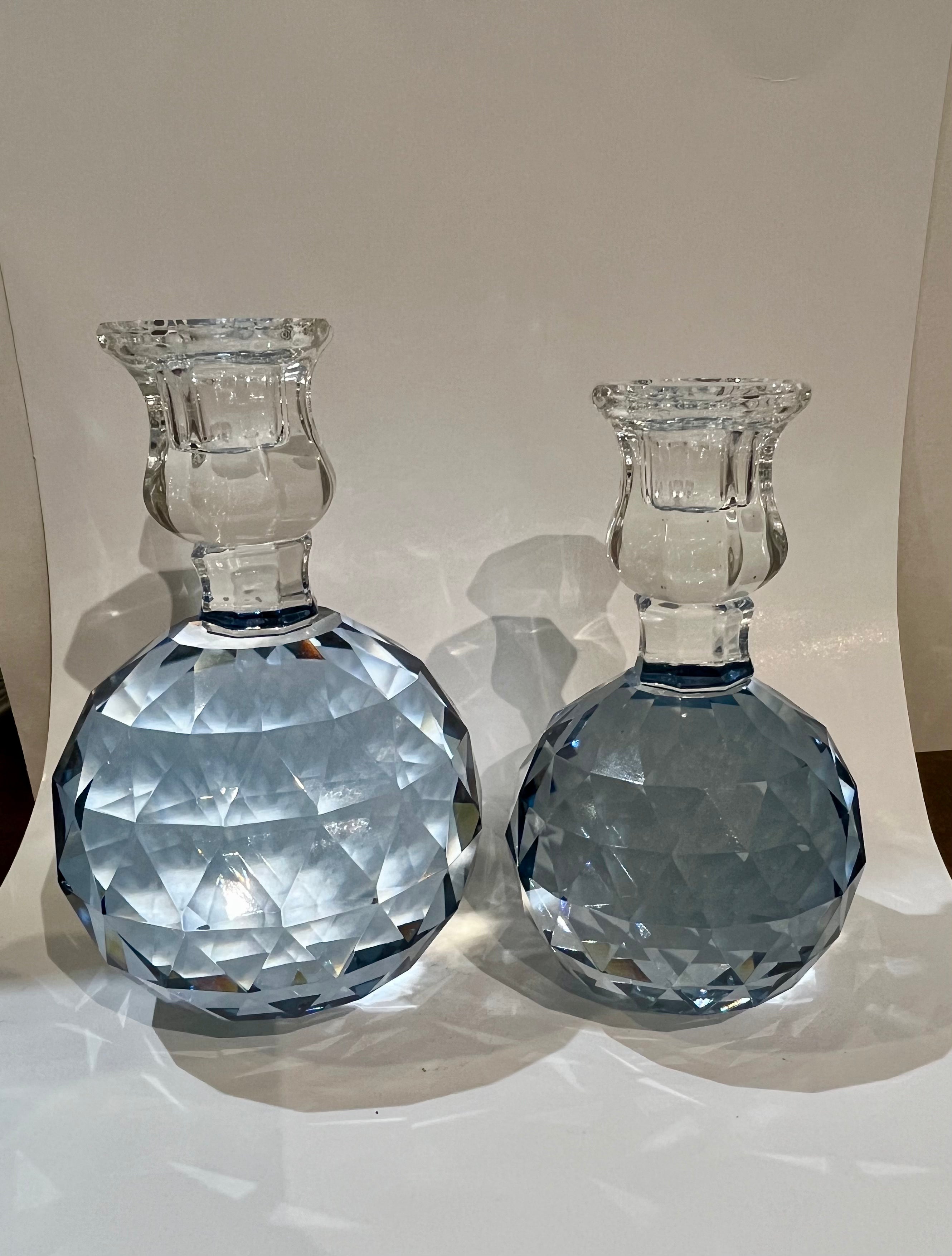 Candle holder Blue