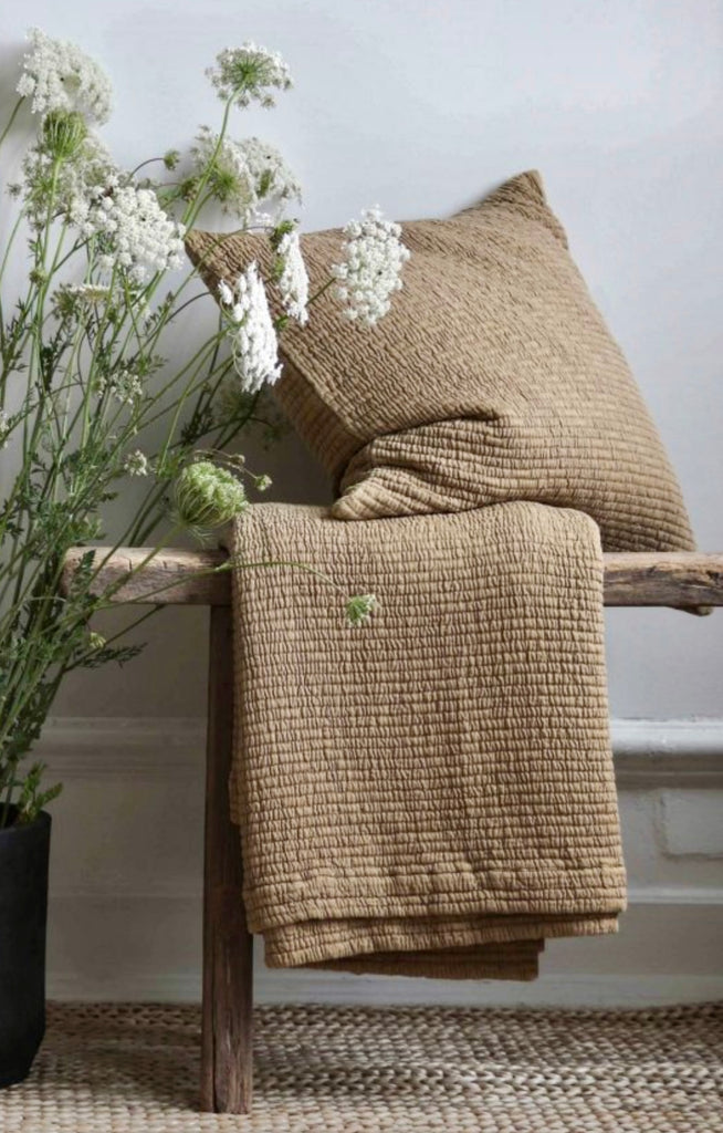 Large Bedcover mustard