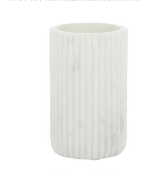 Marble canister