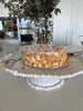 Melamine beaded cake stand