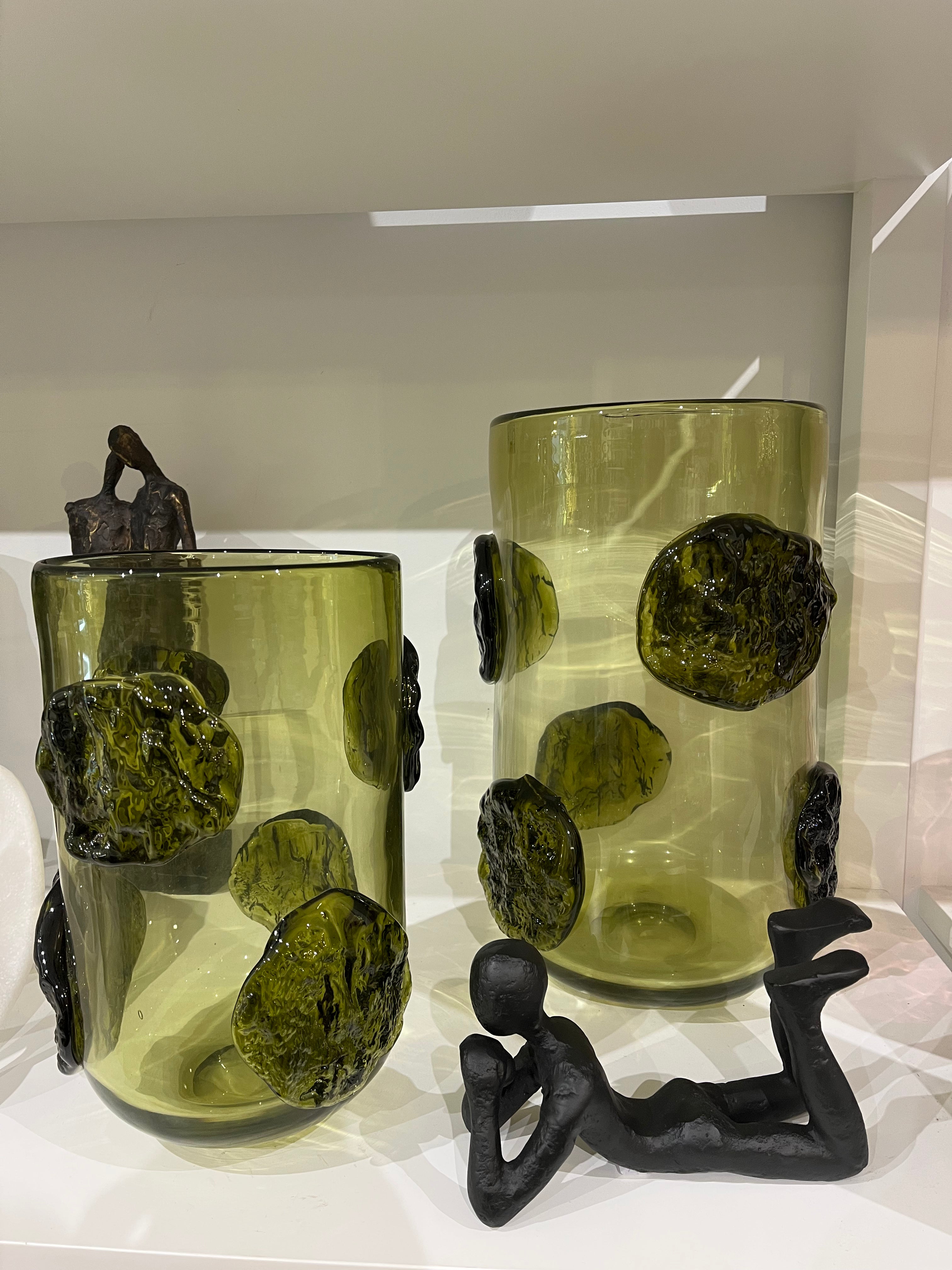 Vase Chartreuse green Large H35