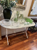 Bistro table stone top