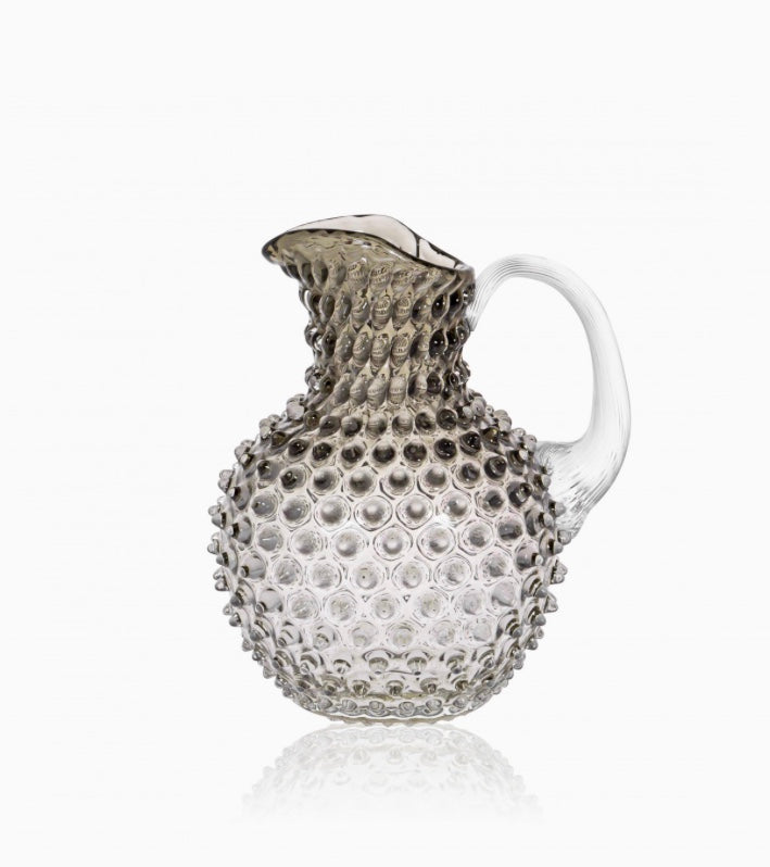 Jug glass hobnail 2L