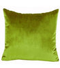 Velvet and Linen french square cushion