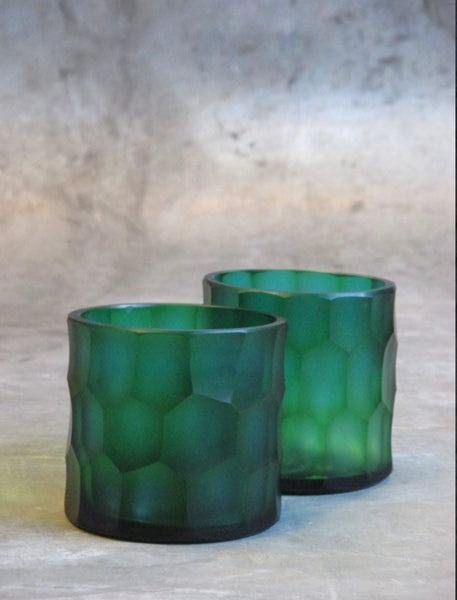 Tea light emerald