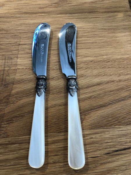 Italian pate knives set of 2