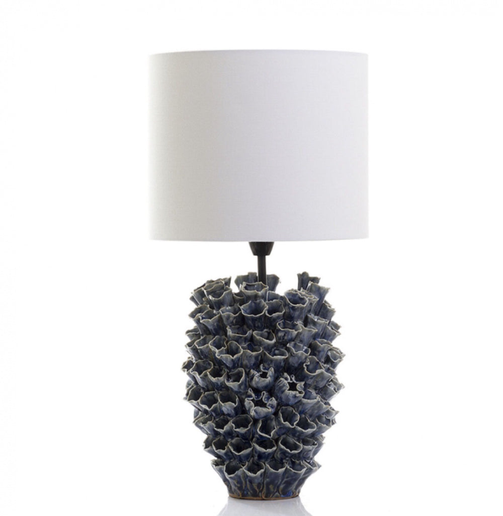 Lodge lamp medium blue