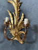 Wall sconce French gilt pair