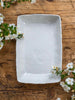 Sthal Ceramic rect dish L35cm