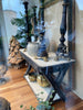Console timber paint finish