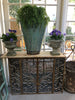 Urn French concrete pair