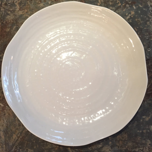 Platter White  melamine L