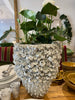 Vase ceramic barnacle white XL