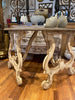 Demi lune table Italian PAIR