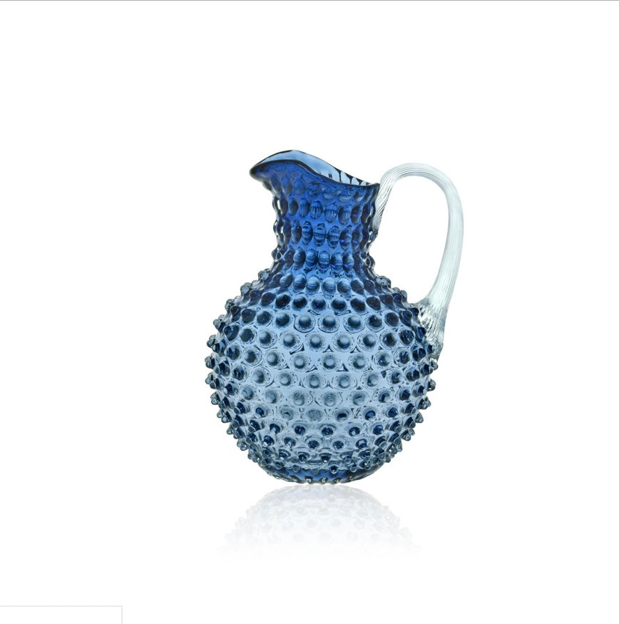 Jug glass hobnail 2L