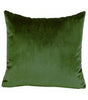 Velvet and Linen french square cushion