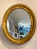 French Mirror gilt oval H61W50