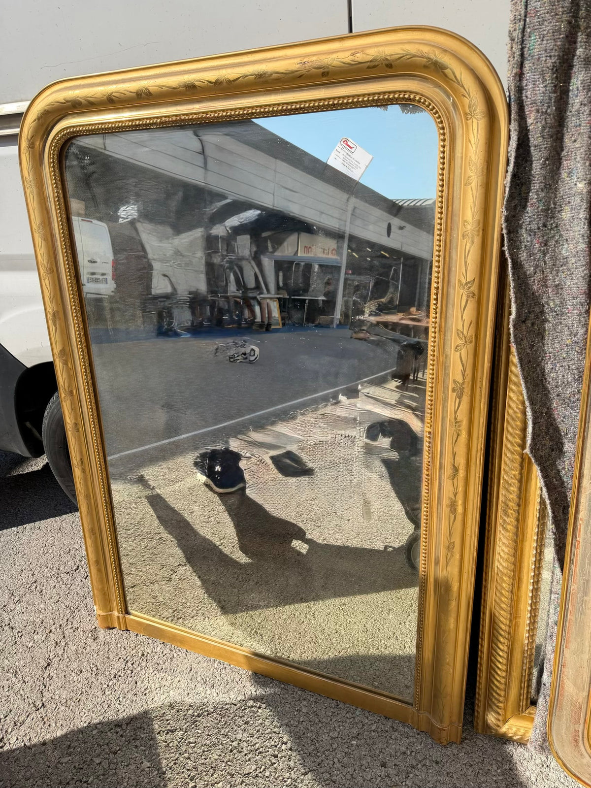 ✅NEW SHIPMENT -Mirror gilt Louis Phillipe