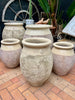 Biot pot/olive Ivory smooth patina H70 D54