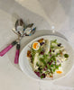 Italian Salad Servers - Naples Pink