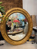 ✅French Mirror gilt oval H59 W51✅(SOLD)
