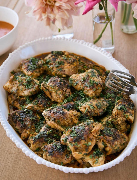 Melamine beaded oval bowl L51