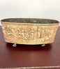 Brass jardiniere H16 D32
