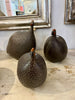 Ceramic Guinea Fowl Matt grey Silver